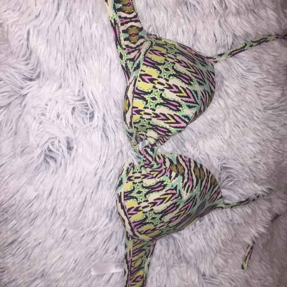 two piece bathing suit
